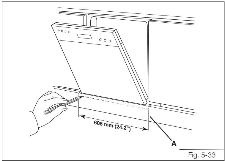 SMEG STA8743U - Procedure for mounting the door panel (models pla\_8743) - 7