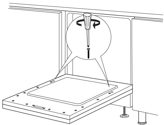 SMEG STA8743U - Procedure for mounting the door panel (models pla\_8743) - 6