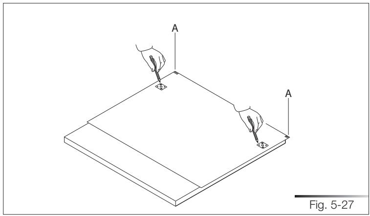 SMEG STA8743U - Procedure for mounting the door panel (models pla\_8743) - 1