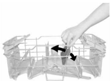 SMEG STL825B - LOADING THE UPPER BASKET - 6