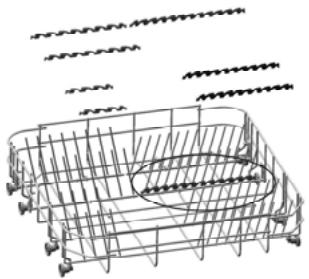 SMEG BLV2P-2 - BOTTOM BASKET INSERTS - 1