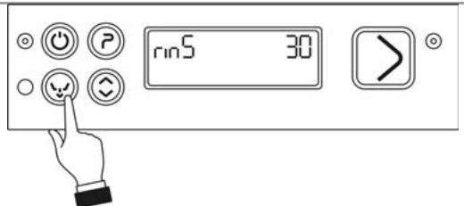 SMEG CW521D - Dishwasher parameter modification procedure: - 4