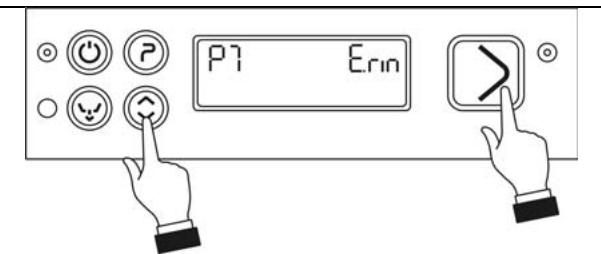 SMEG CW521D - Selecting the erin "extra rinse" function (available in P1-P2-P3-P4) - 1