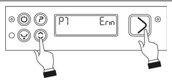 SMEG CWC620DE - Selecting the "extra rinse" function (available in P1-P2-P3-P4) - 1