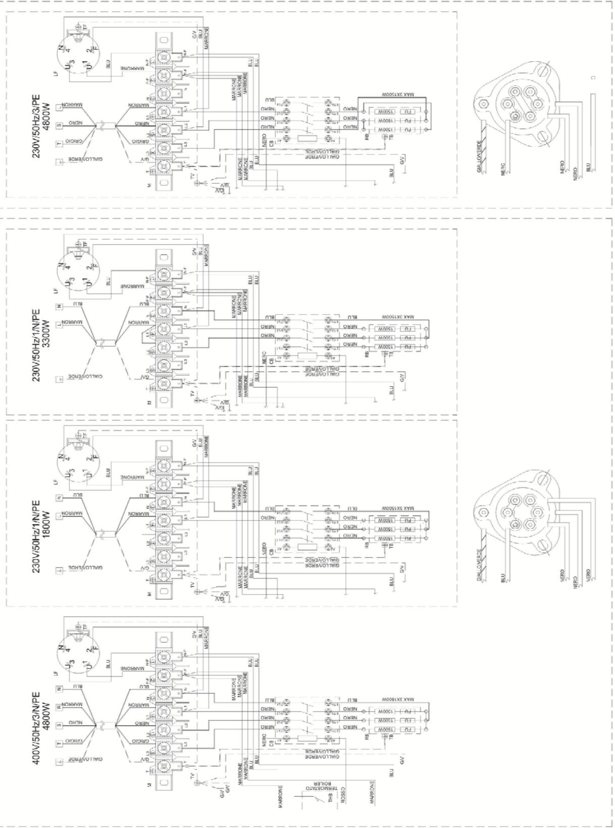 SMEG CWG420D - Electrical connection - 5