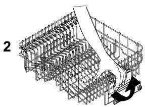SMEG STA643DD - ADJUSTING THE UPPER BASKET - 5