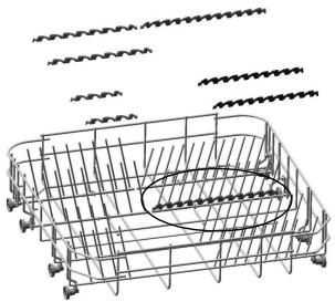 SMEG STA643DD - BOTTOM BASKET INSERTS - 1