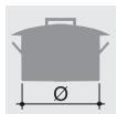 SMEG GM93X9 - Arrangement of burners - 1