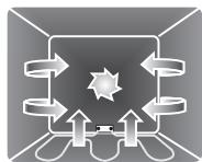 SMEG GM93X9 - FAN-ASSISTED BOTTOM: (on some models only) - 2