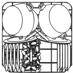 SMEG LSA6439AX2 - CARICAMENTO DEL CESTELLO INFERIORE - 2