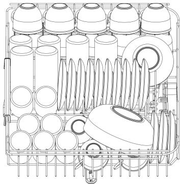 SMEG LSA6439AX2 - Esempi di caricamento per sporco intensivo - 5