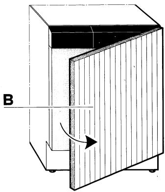 SMEG UKST120 - ENCASTREMENT DANS LES MEUBLES - Fitting the plinth - 3