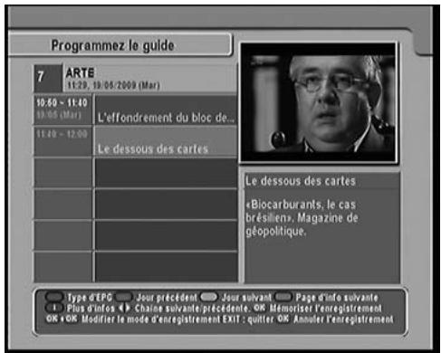 METRONIC TERBOX FRANSAT - C - S'informer sur les programmes diffusés - 1