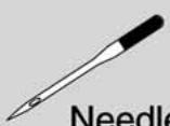 TOYOTA RS - Relationship between the needle, thread and fabric, and adjusting the sewing machine - 1