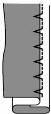 TOYOTA RS2000A - Blind hem stitching - 8