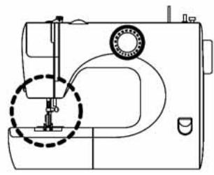 TOYOTA RS2000A - Sewing the left side of the zipper - 5