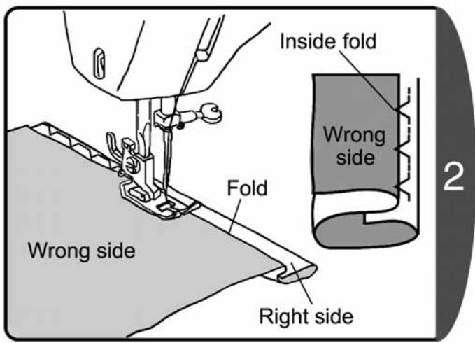 TOYOTA RS2000B - Blind hem stitching - 3
