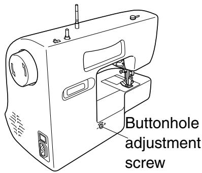 TOYOTA SPB15 - Adjustment of buttonhole balance - 1