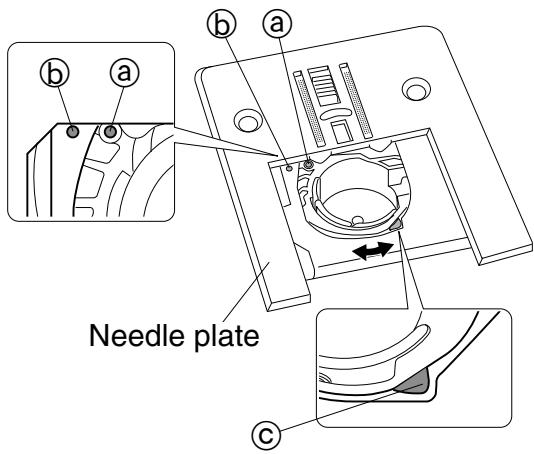 TOYOTA SPB15 - Attaching the Bobbin Case - 2