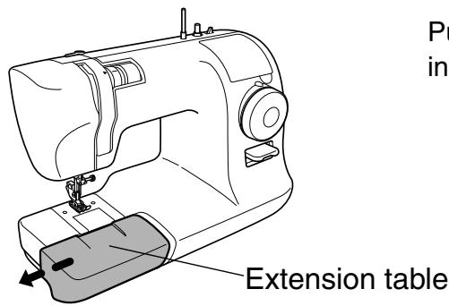 TOYOTA SPB15 - - How to remove extension table - 1