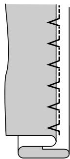 TOYOTA SPB15 - - Blind hem stitching - 8