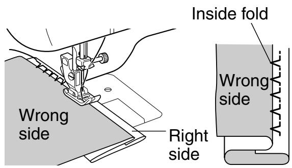 TOYOTA SPB15 - - Blind hem stitching - 3