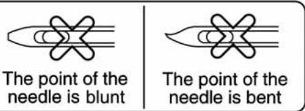 TOYOTA JEANS JSBA21 - Correct needle selection - 3