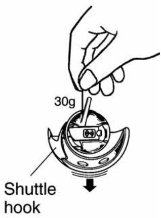 TOYOTA JEANS JSBA21 - Adjustment method for lower thread tension - 2