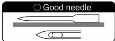 TOYOTA JSA21,  JEANS JSA21 - Correct needle selection - 1
