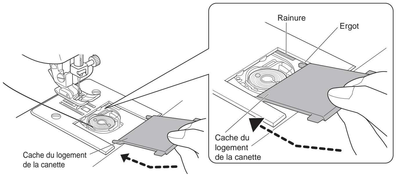 TOYOTA OEKAKI RENAISSANCE - Insérez la canette dans le logement en la faisant tourner dans le sens inverse des aiguilles d'une montre lorsque le fil est entraîné. - 7