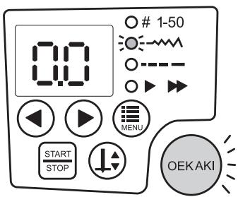 TOYOTA OEKAKI RENAISSANCE - Appuyez légèrement sur la pédale pour commencer à coudre. - 2