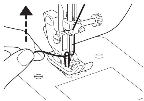 TOYOTA SUPER JEANS 26 - Pulling up the lower thread - 3