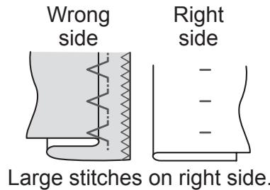 TOYOTA SUPER JEANS 26 - Balanced stitches Troubleshooting - 2