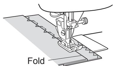 TOYOTA SUPER JEANS 26 - - When using the zigzag sewing foot - 1