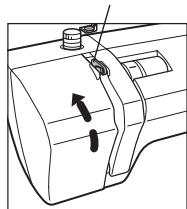 TOYOTA SUPER JEANS 26 - Threading the upper thread - 8