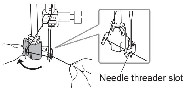 TOYOTA SUPER JEANS 26 - - Using the needle threads - 2
