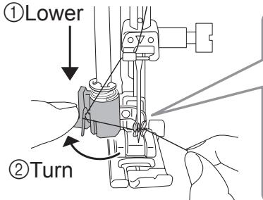 TOYOTA SUPER JEANS 26 - - Understanding the needle threads mechanism - 1