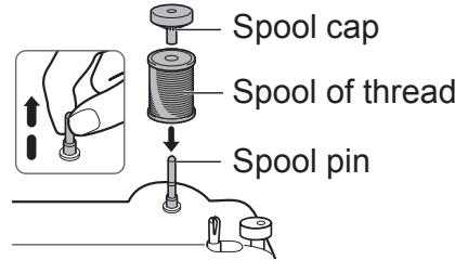 TOYOTA SUPER JEANS 26 - Threading the upper thread - 9