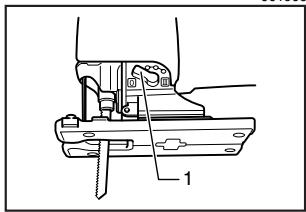 MAKITA 4340CT - Selecting the cutting action - 1