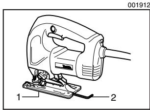 MAKITA 4340CT - Rangement de la clé hexagonale - 1