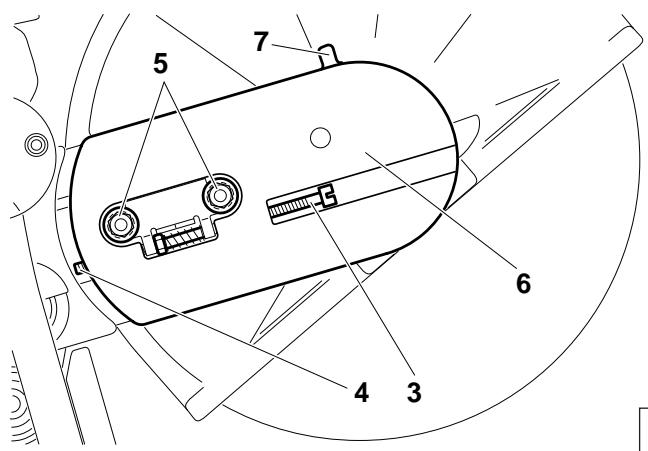 MAKITA DPC6410 - Repositioning the cutting attachment - 3