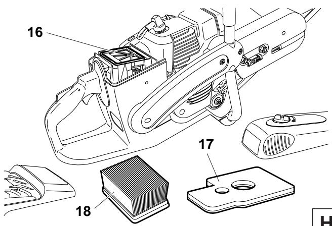 MAKITA DPC6410 - Do not allow dirt to get into the carburetor! - 1
