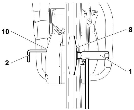 MAKITA DPC6410 - Monter le disque à découper - 3