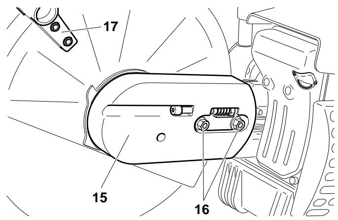 MAKITA DPC6410 - Démonter le dispositif de coupe - 5