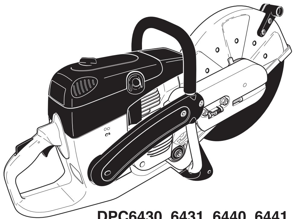 MAKITA DPC8132 - Manuel d'instructions et de sécurité de découpeuse thermiques (page 34 - 65) - 1