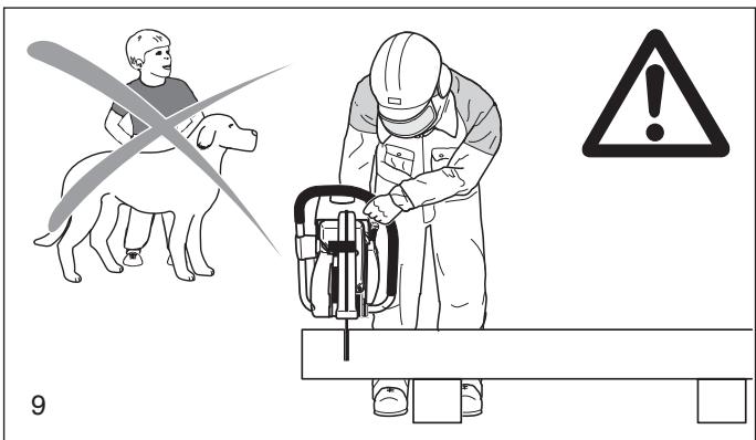 MAKITA DPC8132 - Putting into operation - 5