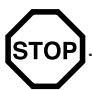 MAKITA DPC8132 - Stopping the engine - 1