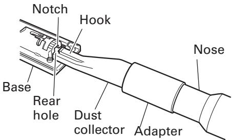 HITACHI CJ120VA - CONNECTING WITH CLEANER - 3