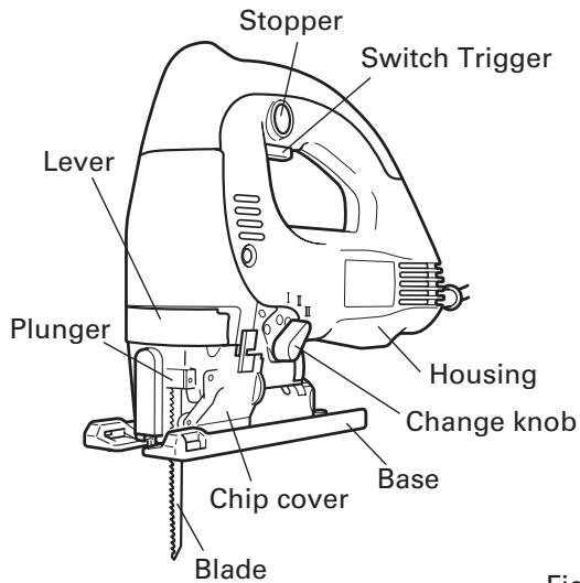 HITACHI CJ120VA - NAME OF PARTS - 1