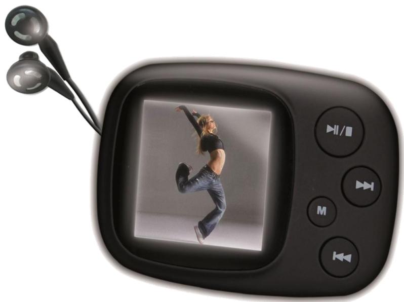D-JIX M290 - Lecteur audio-vidéo Slim Écran 1,5" – Dictaphone (micro intégré) - 2